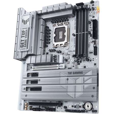 Материнская плата ASUS TUF Gaming Z890-Pro WiFi Z890 Soc-1851 4xDDR5, 4xSATA3, RAID, 4хM.2, 5xPCI-E16x, 6xUSB3.2, 2xUSB3.2 Type C, DP, HDMI, WiFi, 2.5Glan, ATX
