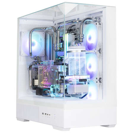 Корпус ATX Miditower Zalman P40 Prism Plus White