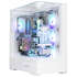 Корпус ATX Miditower Zalman P40 Prism Plus White