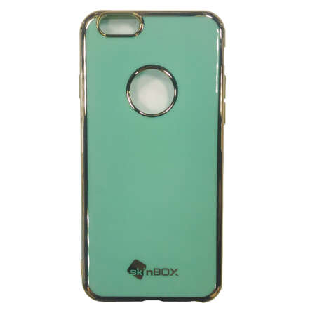 Чехол для iPhone 6 / iPhone 6s SkinBox, Силиконовая накладка, мятный