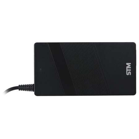 Адаптер питания STM автомобильный для ноутбуков SLU90, 90W, USB (2.1A) Slim design+micro charger USB (MCM1)