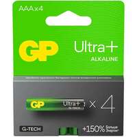 Батарейки GP 24AUPA21-2CRSB4 Ultra+ AAA 4шт