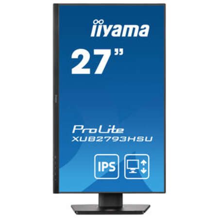 Монитор 27" liyama XUB2793HSU-B5 IPS 1920х1080 4ms HDMI, DisplayPort