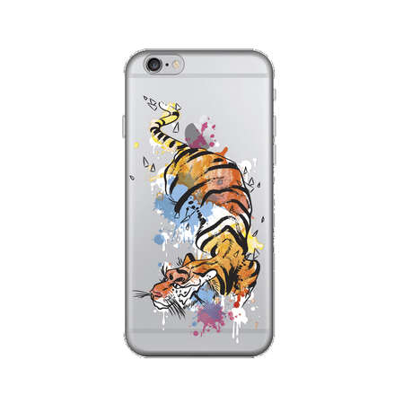 Чехол для iPhone 6 / iPhone 6s Deppa Art Case Animal/Тигр