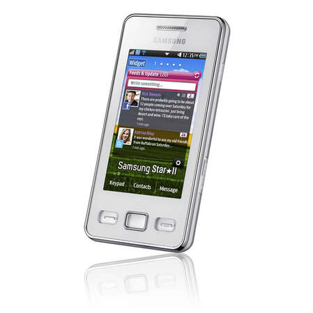 Смартфон Samsung S5260 Star II Ceramic White