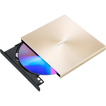 Внешний привод DVD-RW ASUS SDRW-08U8M-U Ultra Slim DVD±R/±RW USB-C золотистый