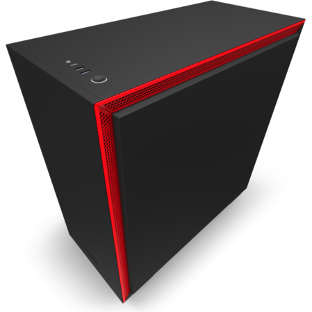 Корпус ATX Miditower NZXT H710i CA-H710I-BR Black/Red