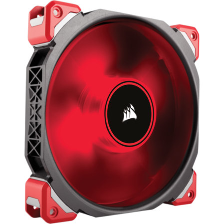 Вентилятор 140x140 Corsair ML140 PRO LED Red Premium Magnetic Levitation Fan (CO-9050047-WW)