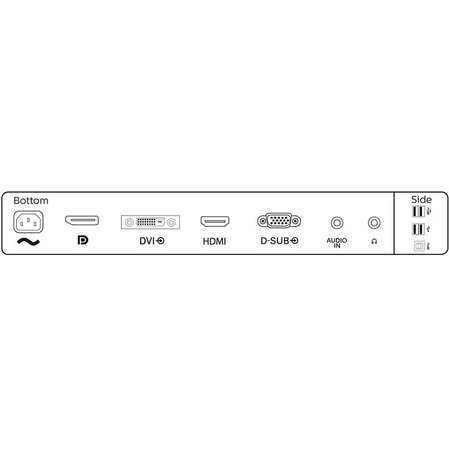 Монитор 24" Philips 241B8QJEB IPS 1920x1080 5ms DVI-D, HDMI, DisplayPort, VGA