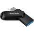 USB Flash накопитель 128GB SanDisk Ultra Dual Drive Go (SDDDC3-128G-G46) USB 3.0 + Type C (OTG) Черный