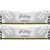 Модуль памяти DIMM 32Gb 2х16Gb DDR5 PC51200 6400MHz Kingston Fury Renegade White (KF564C32RWK2-32)