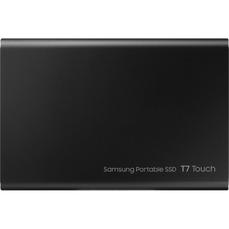 Внешний SSD-накопитель 2Tb Samsung T7 Touch MU-PC2T0K/WW (SSD) USB 3.2 Type C Черный