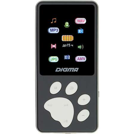 MP3-плеер Digma S4 8Гб, черный