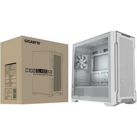 Корпус ATX Miditower Gigabyte C102GI White