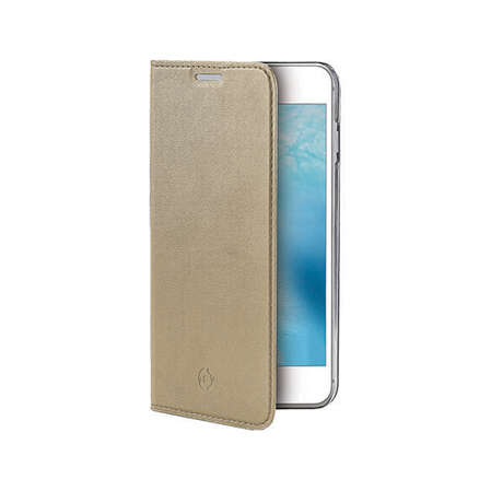 Чехол для Samsung Galaxy A5 (2017) SM-A520F Celly Air, book-case золотистый