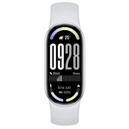 Фитнес-трекер Xiaomi Smart Band 10 RU Glacier Silver