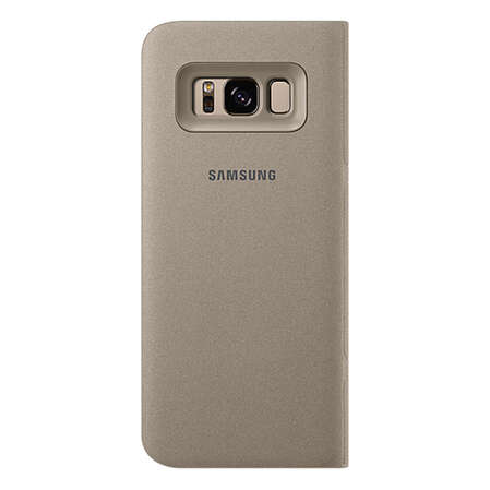 Чехол для Samsung Galaxy S8 SM-G950 LED View Cover, золотистый