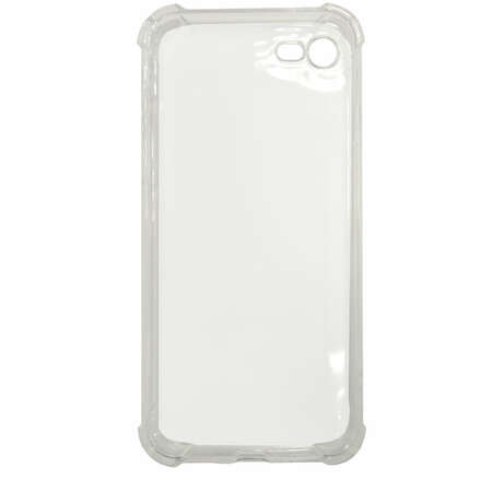 Чехол для iPhone 7 Gecko силиконовая светящаяся накладка, белая 