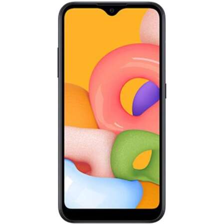 Смартфон Samsung Galaxy M01 SM-M015 черный