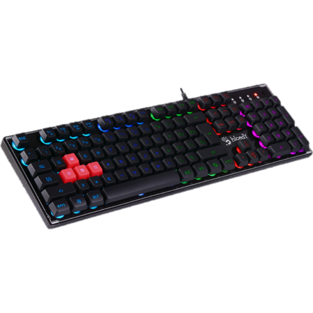 Клавиатура A4Tech Bloody B180R Black USB