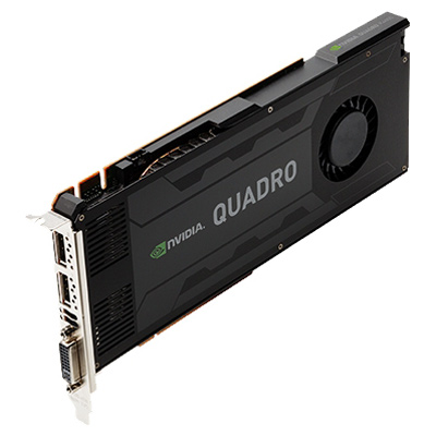 Видеокарта PNY nVidia Quadro K4000 (VCQK4000-PB) 3072Mb 2xDP, DVI PCIEx16 Ret