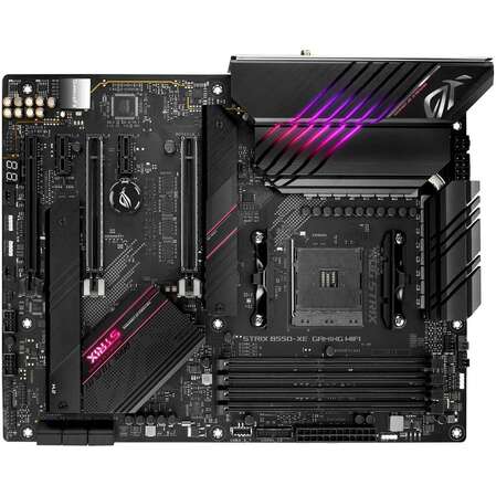 Материнская плата ASUS ROG Strix B550-XE Gaming WiFi B550 Socket AM4 4xDDR4, 6xSATA3, RAID, 2xM.2, 3xPCI-E16x, 2xUSB3.2, 1xUSB3.2 Type C, DP, HDMI, Wi-Fi, 2.5Glan, ATX
