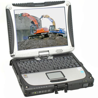 Ноутбук Panasonic Toughbook CF-19 Core i5 2520M/2G/320Gb/10.4" Touch/GPS/Cam/Win7 Pro