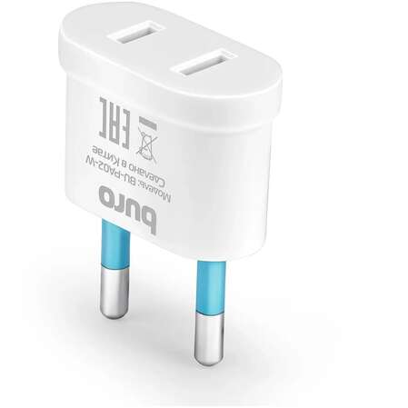 Адаптер-переходник Buro BU-PA02-W белый