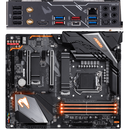 Материнская плата Gigabyte Z390 AORUS Pro Wifi Z390 Socket-1151v2 4xDDR4, 6xSATA3, RAID, 3xM.2, 3xPCI-E16x, 5xUSB3.1, 1xUSB Type-C, HDMI, 802.11ac, Glan, ATX 