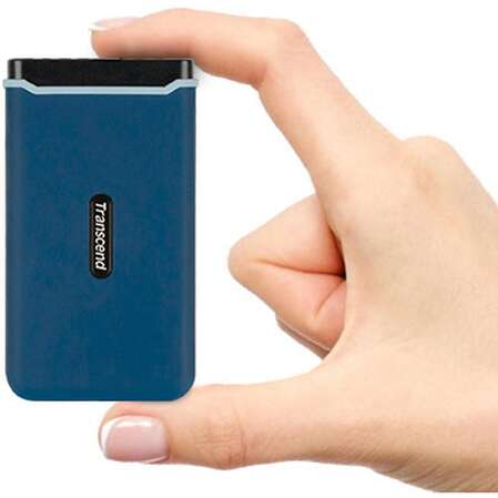 Внешний SSD-накопитель 2.5" 500Gb Transcend ESD370C TS500GESD370C (SSD) USB 3.1 Type-C