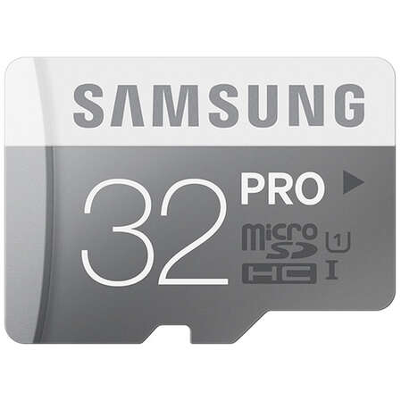 Micro SecureDigital 32Gb SDHC Samsung Pro class10 (MB-MG32EARU) + адаптер SD