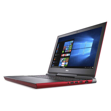 Ноутбук Dell Inspiron 7567 Core i5 7300HQ/8Gb/256Gb SSD/NV GTX1050 4Gb/15.6" FullHD/Win10 Red