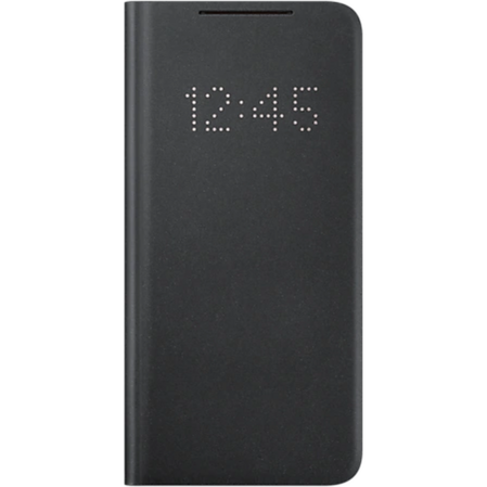 Чехол для Samsung Galaxy S21 SM-G991 Smart LED View Cover чёрный