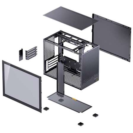 Корпус MicroATX Minitower JONSBO D32 STD Black