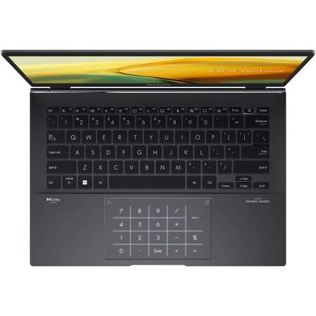 Ноутбук ASUS ZenBook 14 UM3402YA-KP783W AMD Ryzen 5 7430U/8Gb/512Gb SSD/14" WQXGA /Win11 Jade Black