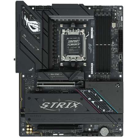 Материнская плата ASUS ROG Strix B850-F Gaming WiFI B850 Socket AM5 4xDDR5, 2xSATA3, RAID, 4xM.2, 2xPCI-E16x, 6xUSB3.2, 2xUSB3.2 Type C, DP, HDMI, WiFi, 2.5Glan, ATX