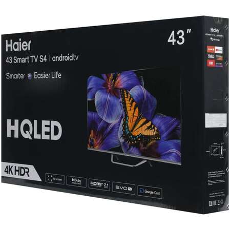 Телевизор 43" Haier 43 Smart TV S4