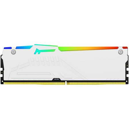 Модуль памяти DIMM 16Gb DDR5 PC48000 6000MHz Kingston Fury Beast RGB White (KF560C40BWA/16)