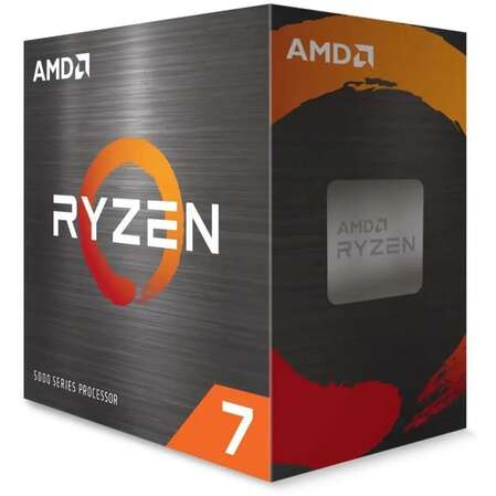 Процессор AMD Ryzen 7 5700X, 3.4ГГц, (Turbo 4.6ГГц), 8-ядерный, L3 32МБ, Сокет AM4, BOX