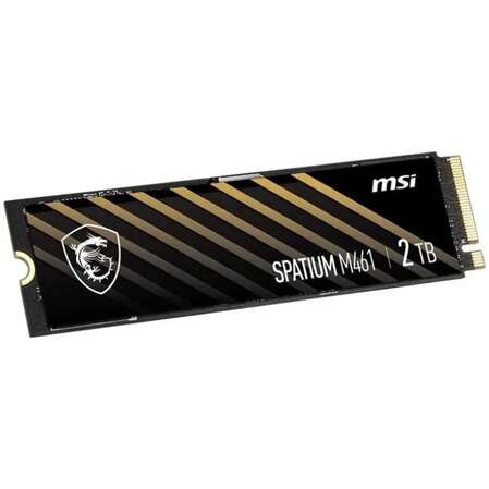 Внутренний SSD-накопитель 2000Gb MSI Spatium M461 S78-440Q550-P83 M.2 2280 PCIe NVMe 4.0 x4