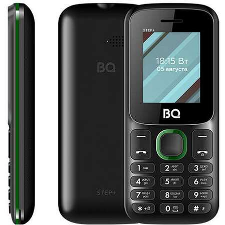 Мобильный телефон BQ Mobile BQ-1848 Step+ Black/Green
