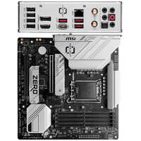 Материнская плата MSI B760M Project Zero B760 Socket-1700 4xDDR5, 4xSATA3, RAID, 2xM.2, 2xPCI-E16x, 3xUSB3.2, DP, HDMI, WiFi, 2.5Glan, mATX