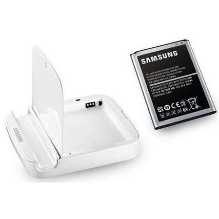 Аккумулятор мобильного телефона Samsung EB-H1J9VNEGSTD для Galaxy Note 2 N7100 с зарядным устройством, белый