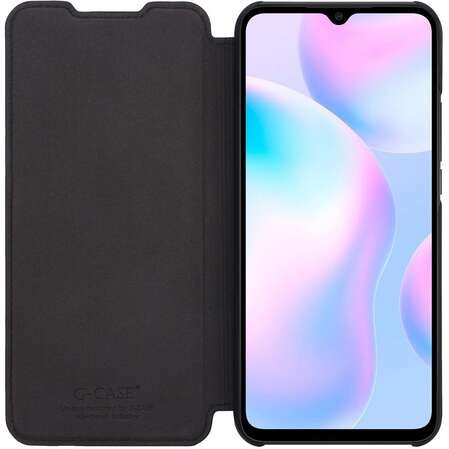 Чехол для Xiaomi Redmi 9A G-Case Slim Premium Book черный