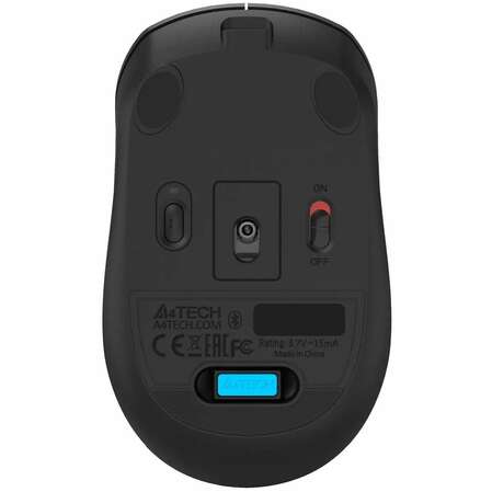Мышь беспроводная A4Tech Fstyler FB26CS Air Black/Grey Bluetooth Wireless