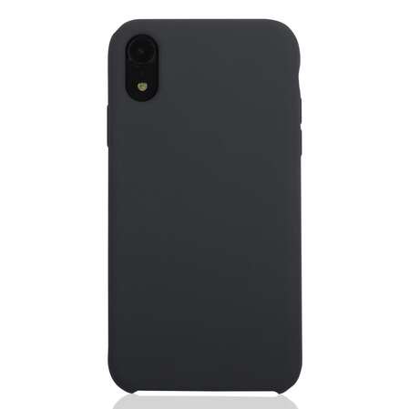 Чехол для Apple iPhone Xr Brosco Softrubber серый