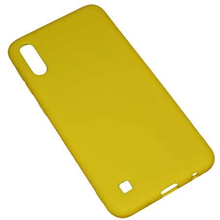 Чехол для Samsung Galaxy A10 (2019) SM-A105 Zibelino Soft Matte желтый