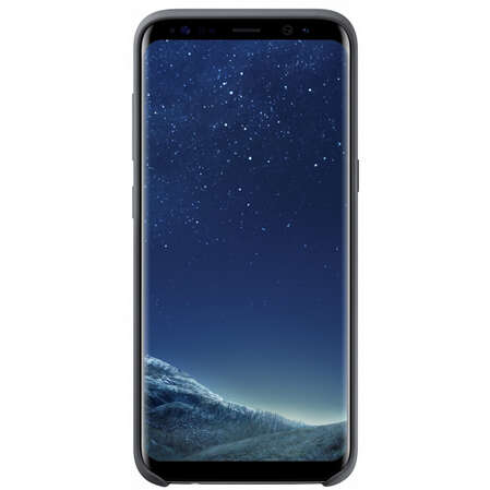 Чехол для Samsung Galaxy S8+ SM-G955 Silicone Cover, черный