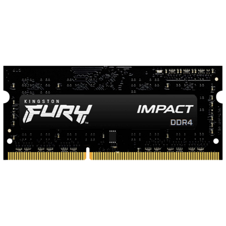 Модуль памяти SO-DIMM DDR4 16Gb PC25600 3200Mhz Kingston Fury Impact (KF432S20IB1/16)