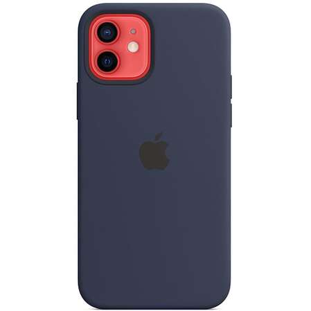 Чехол для Apple iPhone 12\12 Pro Silicone Case with MagSafe Deep Navy